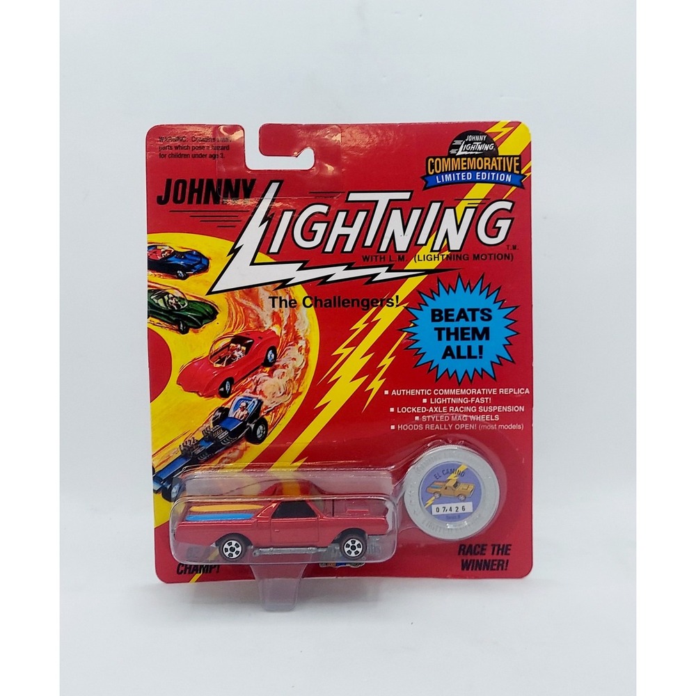 1993 Johnny Lightning The Challengers El Camino Red